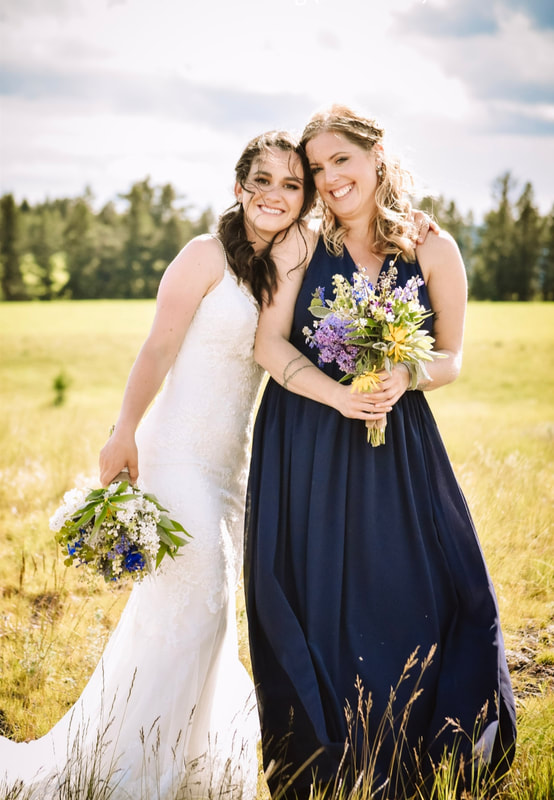 Outdoor Wedding Knuttsford B.C. Makeup by Sarah Fisher Beauty.